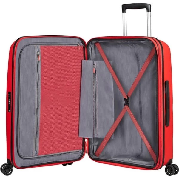 American Tourister Bon Air DLX Kuffert, 75 Cm, Rød 9 American Tourister Bon Air DLX Kuffert, 75 Cm, Rød - Billede 7