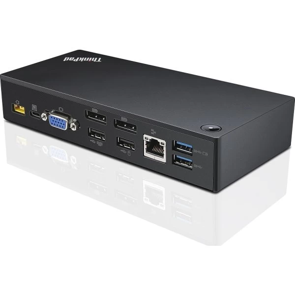 Brugt Lenovo ThinkPad USB-C Dock, Grade A 4 Brugt Lenovo ThinkPad USB-C Dock, Grade A - Billede 2