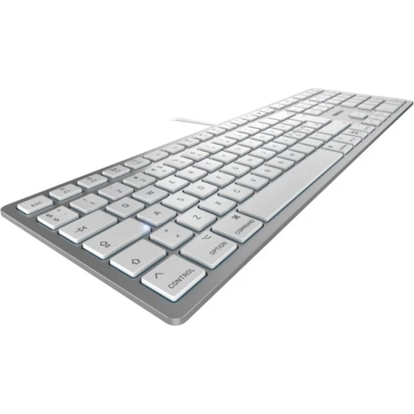 Cherry KC 6000C Tastatur Til Mac, Sølv 4 Cherry KC 6000C Tastatur Til Mac, Sølv - Billede 2