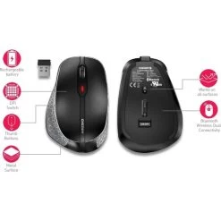 Cherry MW 8 Ergo Trådløs Mus -Computer Og Tablet Tilbehør cherry mw 8 ergo tradlos mus 3