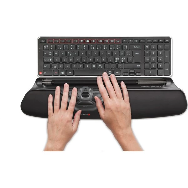 Contour Rollermouse Free3, Sort 4 Contour Rollermouse Free3, Sort - Billede 2