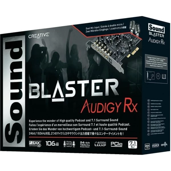 Creative Sound Blaster Audigy RX Lydkort 4 Creative Sound Blaster Audigy RX Lydkort - Billede 2