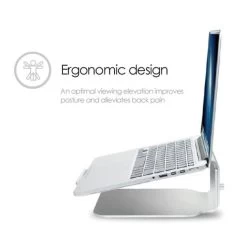Desire2 Laptop Stander Riser Elevator, Sølv 14 Desire2 Laptop Stander Riser Elevator, Sølv -Computer Og Tablet Tilbehør desire2 laptop stander riser elevator solv 6
