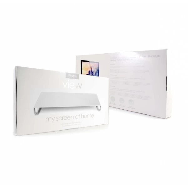 Desire2 Universal Monitor/laptop Stander, Sølv 4 Desire2 Universal Monitor/laptop Stander, Sølv - Billede 2