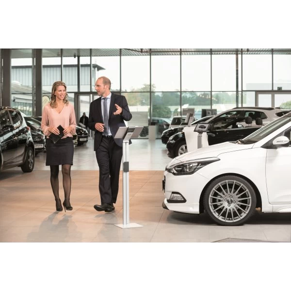 Durable Gulvstander Til IPad/tablet, Aluminium 11 Durable Gulvstander Til IPad/tablet, Aluminium - Billede 9