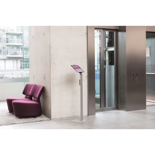 Durable Gulvstander Til IPad/tablet, Aluminium 13 Durable Gulvstander Til IPad/tablet, Aluminium - Billede 11