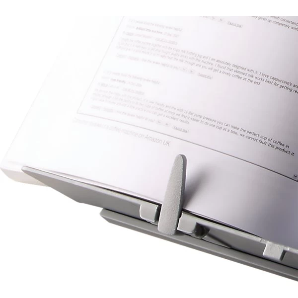 Fellowes Booklift Dokumentholder, Sølv 7 Fellowes Booklift Dokumentholder, Sølv - Billede 5