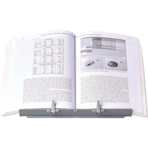 Fellowes Booklift Dokumentholder, Sølv 8 Fellowes Booklift Dokumentholder, Sølv - Billede 6