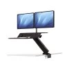 Fellowes Lotus RT Workstation, Sort, 2 Skærme 1 Fellowes Lotus RT Workstation, Sort, 2 Skærme -Computer Og Tablet Tilbehør fellowes lotus rt workstation sort 2 skarme