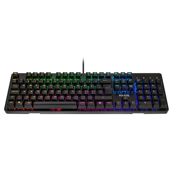 FOURZE GK130 Mekanisk RGB Belyst Gaming Tastatur 6 FOURZE GK130 Mekanisk RGB Belyst Gaming Tastatur - Billede 4