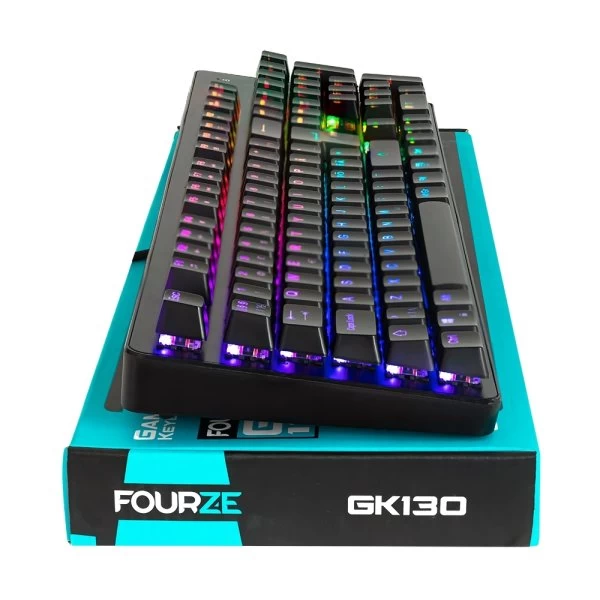 FOURZE GK130 Mekanisk RGB Belyst Gaming Tastatur 9 FOURZE GK130 Mekanisk RGB Belyst Gaming Tastatur - Billede 7