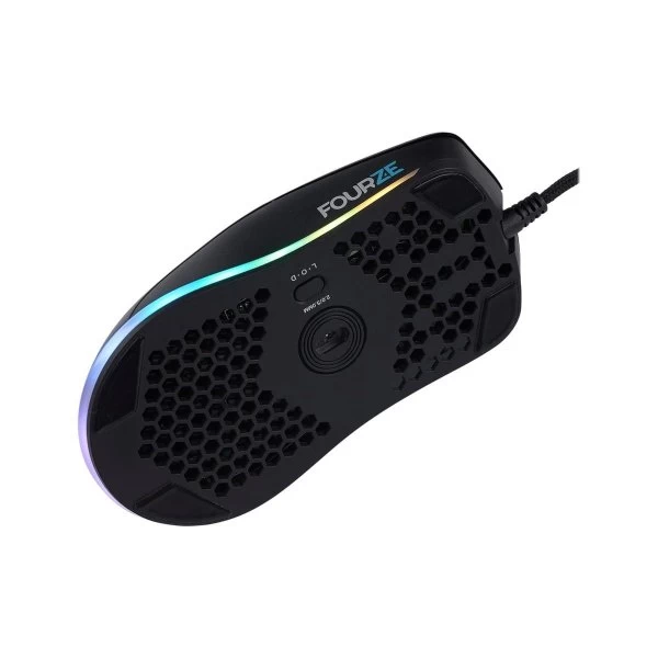 Fourze GM800 Gaming Mus, Sort 6 Fourze GM800 Gaming Mus, Sort - Billede 4