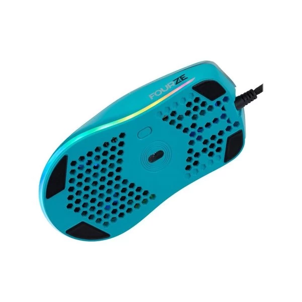 Fourze GM800 Gaming Mus, Turkis 5 Fourze GM800 Gaming Mus, Turkis - Billede 3