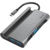HAMA Dockingsstation USB-C 7x Porte 1 HAMA Dockingsstation USB-C 7x Porte -Computer Og Tablet Tilbehør hama dockingsstation usbc 7x porte