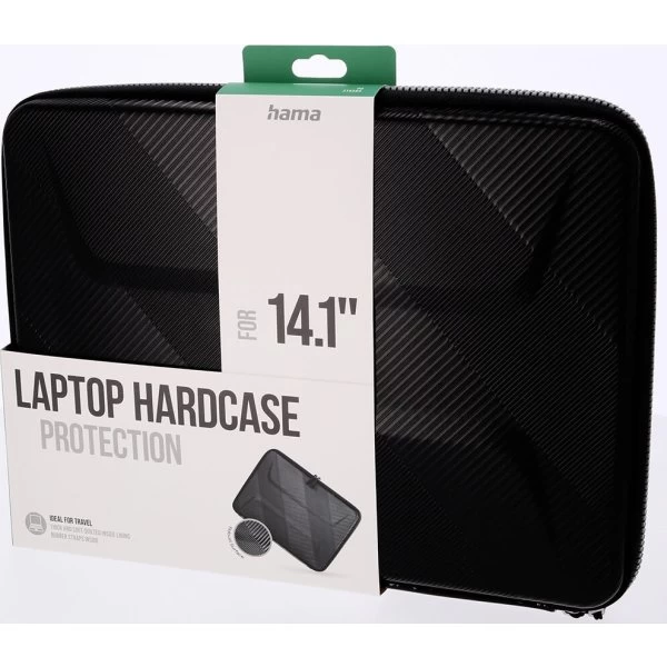 HAMA Hardcase Til 14.1" Laptop, Sort 4 HAMA Hardcase Til 14.1" Laptop, Sort - Billede 2