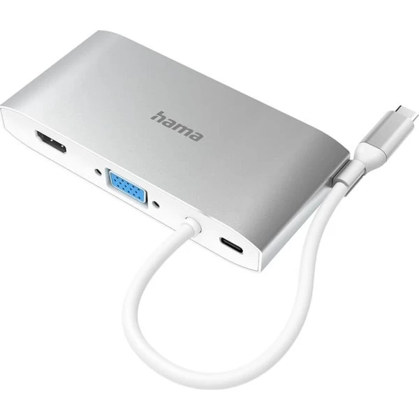 HAMA Multiport Hub USB-C 8x Porte 4 HAMA Multiport Hub USB-C 8x Porte - Billede 2
