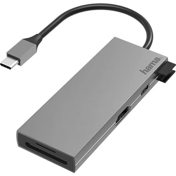 HAMA USB-C Multi-Hub 6x Porte 3 HAMA USB-C Multi-Hub 6x Porte