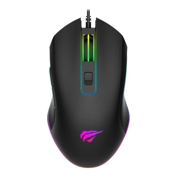 Havit HV-MS804 Optisk Gaming Mus, Sort 3 Havit HV-MS804 Optisk Gaming Mus, Sort