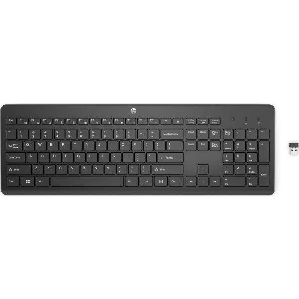 HP 230 Trådløst Tastatur, Sort 3 HP 230 Trådløst Tastatur, Sort