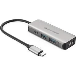 Hyper 4-i-1 USB-C Hub