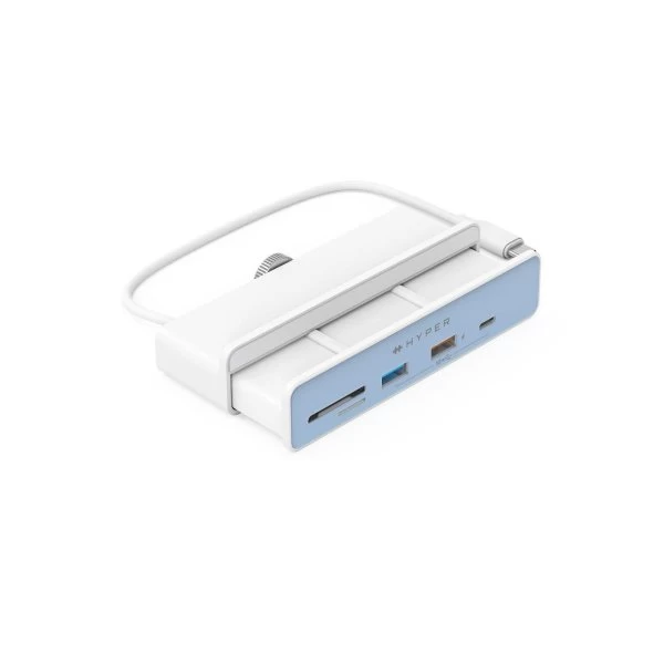 Hyper 6-i-1 USB-C Hub Til IMac 4 Hyper 6-i-1 USB-C Hub Til IMac - Billede 2