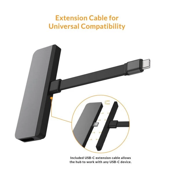 Hyper 6-i-1 USB-C Media Hub 6 Hyper 6-i-1 USB-C Media Hub - Billede 4