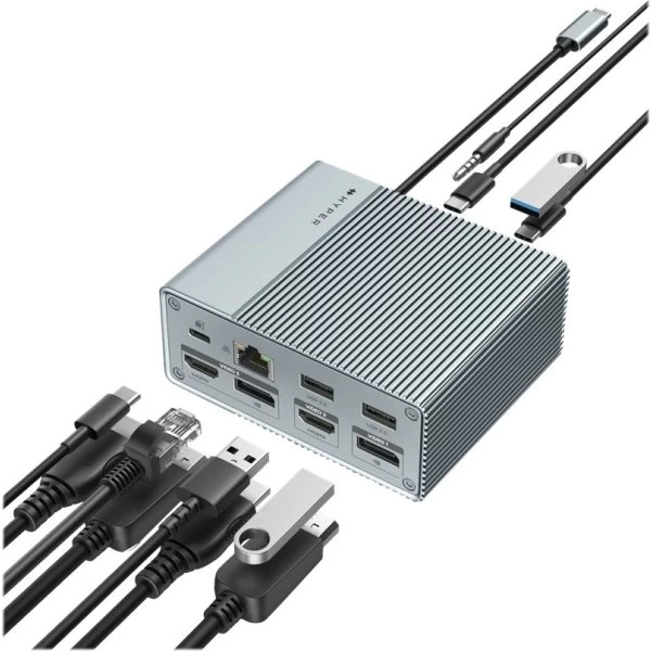 Hyper GEN2 12-port USB-C Docking Station 5 Hyper GEN2 12-port USB-C Docking Station - Billede 3