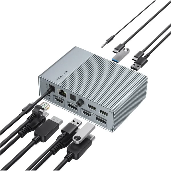 Hyper GEN2 15-port USB-C Docking Station 5 Hyper GEN2 15-port USB-C Docking Station - Billede 3