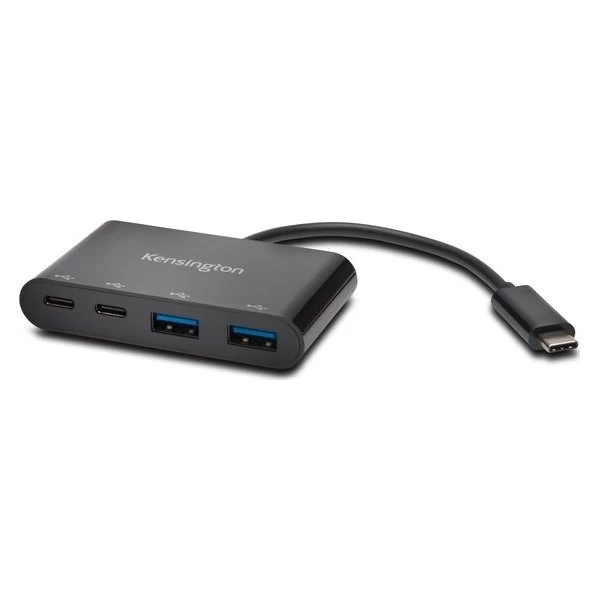 Kensington CH1000 4-port USB-C Hub, Sort 3 Kensington CH1000 4-port USB-C Hub, Sort
