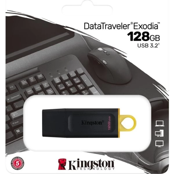 Kingston DataTraveler Exodia USB-nøgle, 128 GB 8 Kingston DataTraveler Exodia USB-nøgle, 128 GB - Billede 6