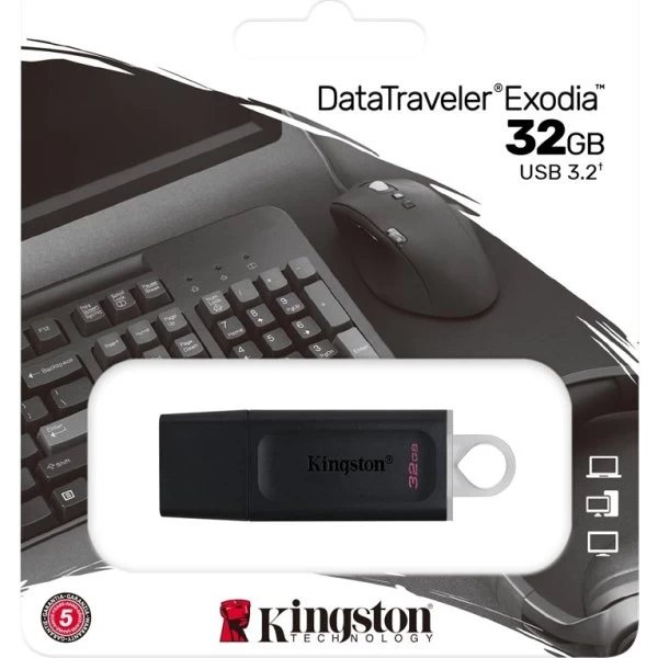 Kingston DataTraveler Exodia USB-nøgle, 32 GB 7 Kingston DataTraveler Exodia USB-nøgle, 32 GB - Billede 5