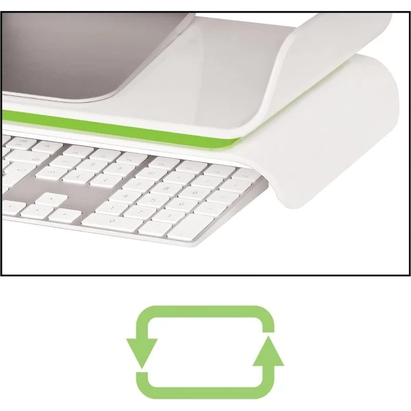 Leitz Ergo WOW Monitor Stand, Grøn 6 Leitz Ergo WOW Monitor Stand, Grøn - Billede 4