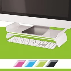 Leitz Ergo WOW Monitor Stand, Grøn