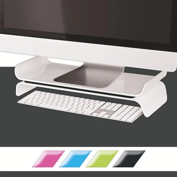 Leitz Ergo WOW Monitor Stand, Hvid 3 Leitz Ergo WOW Monitor Stand, Hvid