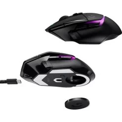Logitech G502 X Plus Trådløs Gaming Mus, Sort 12 Logitech G502 X Plus Trådløs Gaming Mus, Sort -Computer Og Tablet Tilbehør logitech g502 x plus tradlos gaming mus sort 5