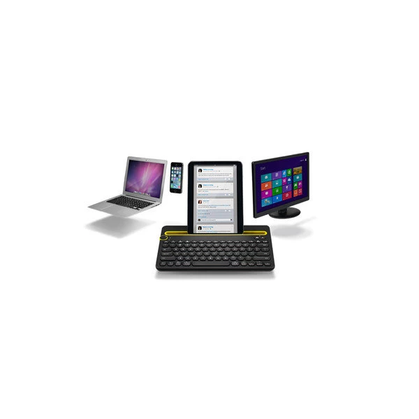 Logitech K480 BT Multi-Device Keyboard, Sort 9 Logitech K480 BT Multi-Device Keyboard, Sort - Billede 7