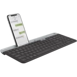 Logitech K580 Slim Multi-Device Trådløst Tastatur -Computer Og Tablet Tilbehør logitech k580 slim multidevice tradlost tastatur 3
