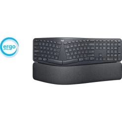 Logitech K860 ERGO Keyboard, Sort