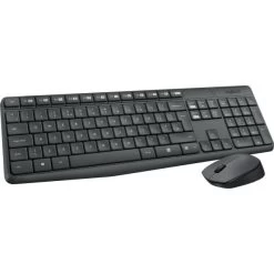 Logitech MK235 Wireless Trådløst Tastatur/mus Sæt