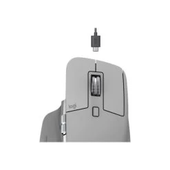 Logitech MX Master 3 Avanceret Trådløs Mus, Grå 9 Logitech MX Master 3 Avanceret Trådløs Mus, Grå -Computer Og Tablet Tilbehør logitech mx master 3 avanceret tradlos mus gra 4