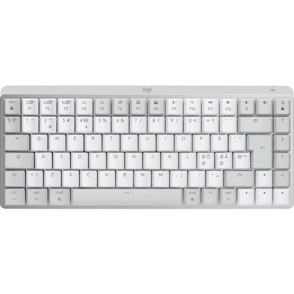 Logitech MX Mech. Mini Tastatur Til Mac, Lysegrå 3 Logitech MX Mech. Mini Tastatur Til Mac, Lysegrå