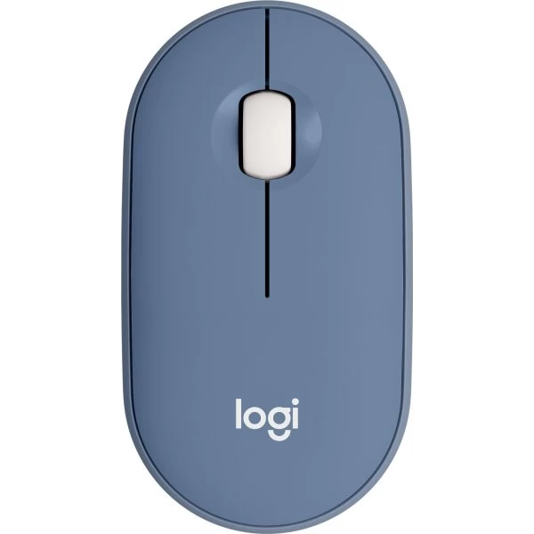 Logitech Pebble M3250 Trådløs Mus, Blåbær 3 Logitech Pebble M3250 Trådløs Mus, Blåbær