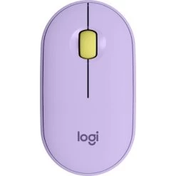 Logitech Pebble M3250 Trådløs Mus, Lavendel