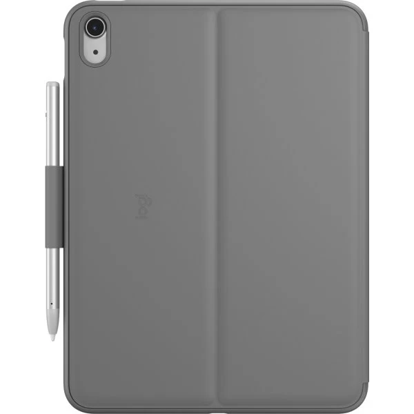 Logitech Slim Folio IPad Cover M/ Tastatur, Grå 6 Logitech Slim Folio IPad Cover M/ Tastatur, Grå - Billede 4