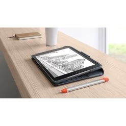 Logitech Slim Folio Med Keyboard Til IPad 10,2” -Computer Og Tablet Tilbehør logitech slim folio med keyboard til ipad 102 6