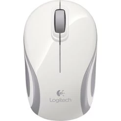 Logitech Wireless Mini Mouse M187, Hvid