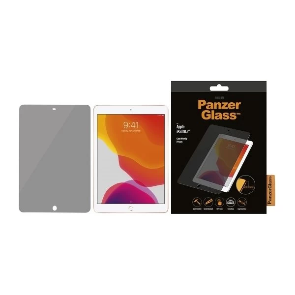 PanzerGlass Til Apple IPad (2019-21) 10,2" Privacy 4 PanzerGlass Til Apple IPad (2019-21) 10,2" Privacy - Billede 2