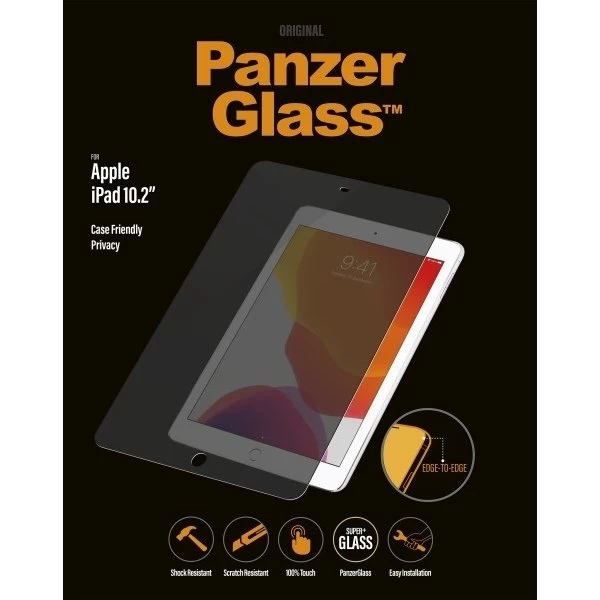 PanzerGlass Til Apple IPad (2019-21) 10,2" Privacy 3 PanzerGlass Til Apple IPad (2019-21) 10,2" Privacy