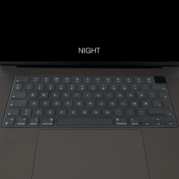 Philbert Keyboard Cover MacBook Pro/Air 13-14-16” 8 Philbert Keyboard Cover MacBook Pro/Air 13-14-16” - Billede 6