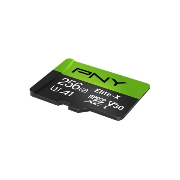 PNY Elite-X Micro SDXC 4K 256GB Class10 M/adapter 4 PNY Elite-X Micro SDXC 4K 256GB Class10 M/adapter - Billede 2